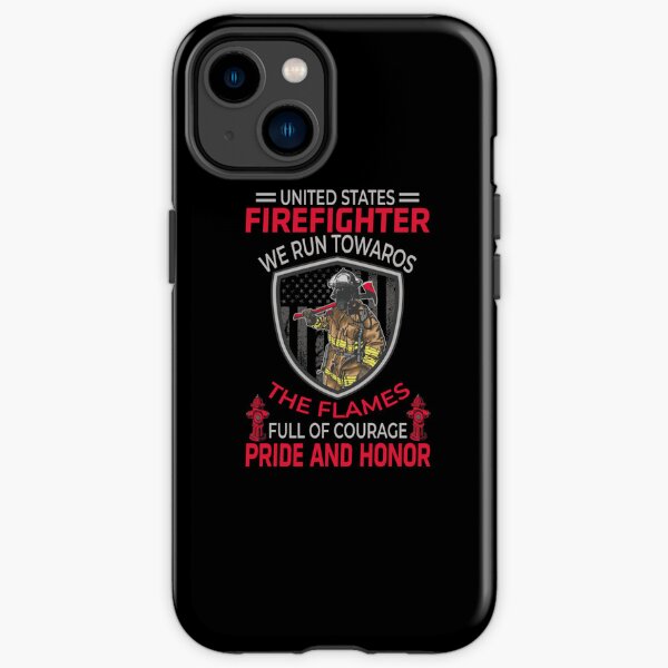 Feuerwehrmann der Vereinigten Staaten Wir laufen in Richtung iPhone Robuste Hülle