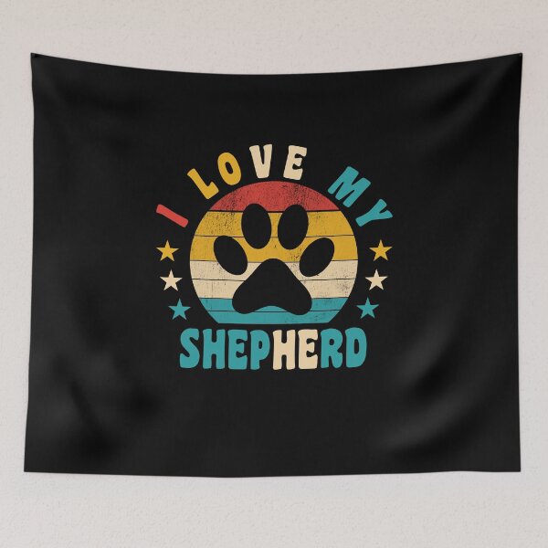 Item preview, dog meme,i love my shepherd funny dogs quotes for dog lover designed and sold by randomdogshirt.