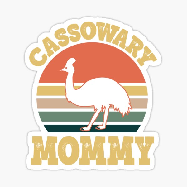 Item preview, Cassowary Mommy Cassowary Family designed and sold by eternallygifted.