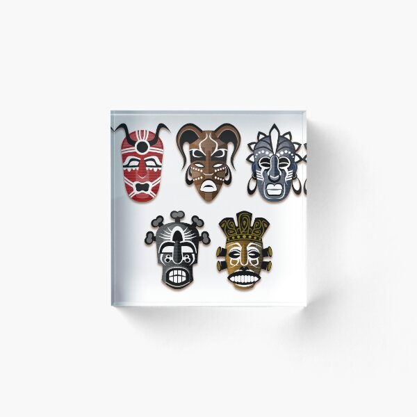 Item preview, máscara africana designed and sold by FunHouse6465.