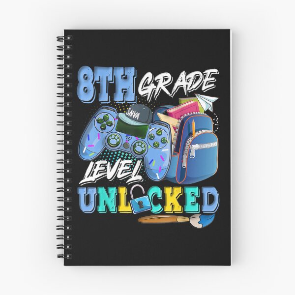 Item preview, 8th Grade Level Unlocked Back To School For Boys designed and sold by anes18.