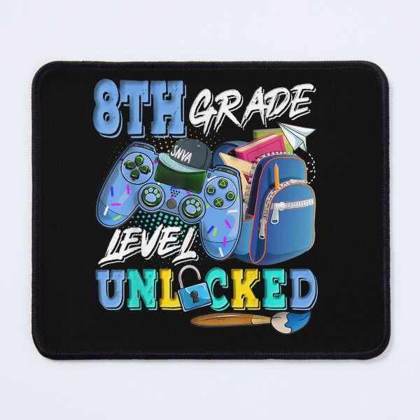 Item preview, 8th Grade Level Unlocked Back To School For Boys designed and sold by anes18.