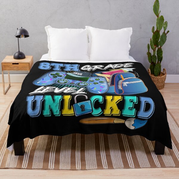 Item preview, 8th Grade Level Unlocked Back To School For Boys designed and sold by anes18.