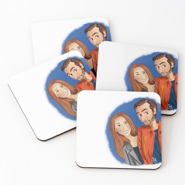 Item preview, David Tennant and Catherine Tate designed and sold by acsalva.