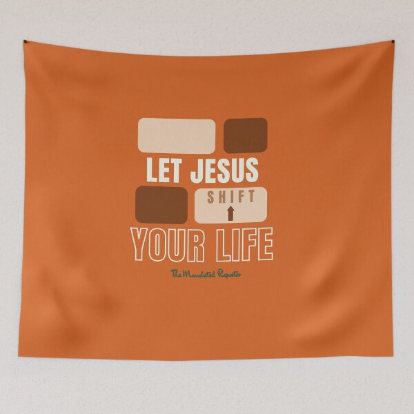 Item preview, Let Jesus Shift Your Life - Burnt Orange designed and sold by TheReporter1.