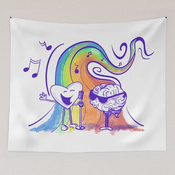 Item preview, Heart and Mind in Harmony designed and sold by Boundliss.