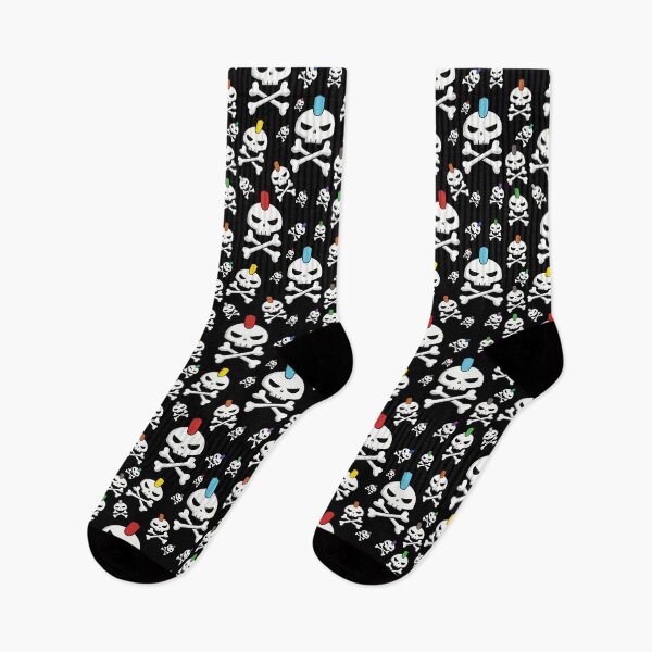 Item preview, Punk skull designed and sold by Chaos Apparel .