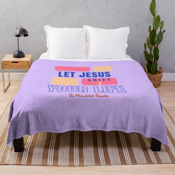 Item preview, Let Jesus Shift Your Life - Lavender designed and sold by TheReporter1.