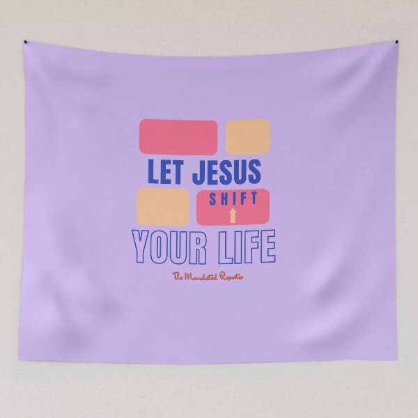 Item preview, Let Jesus Shift Your Life - Lavender designed and sold by TheReporter1.
