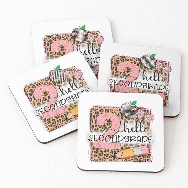 Item preview, Hello Second Grade Leopard print 2nd Grade Back To School  designed and sold by anes18.