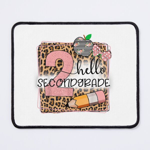 Item preview, Hello Second Grade Leopard print 2nd Grade Back To School designed and sold by anes18.