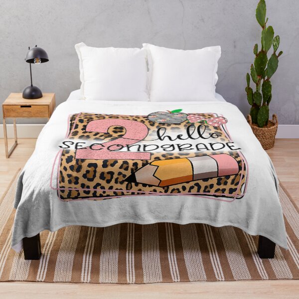 Item preview, Hello Second Grade Leopard print 2nd Grade Back To School  designed and sold by anes18.