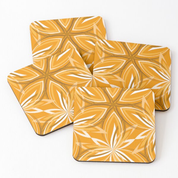 Item preview, abstract petals - orange monochrome designed and sold by kobyakov.