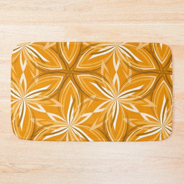 Item preview, abstract petals - orange monochrome designed and sold by kobyakov.