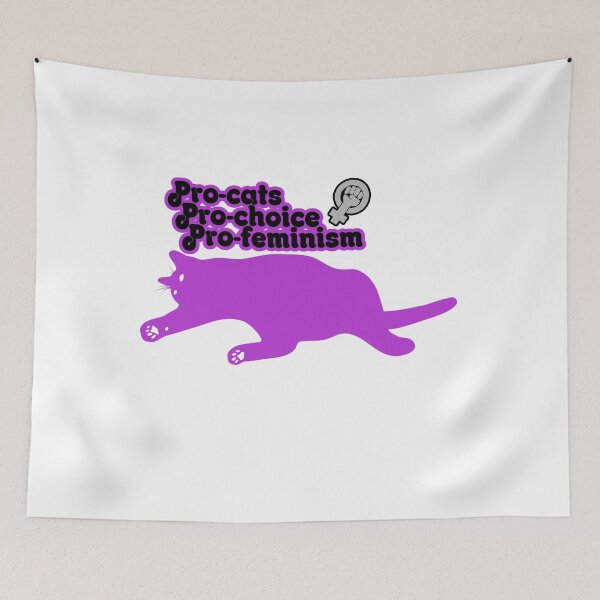 Item preview, Pro cats pro choice pro feminism designed and sold by ONPINI.