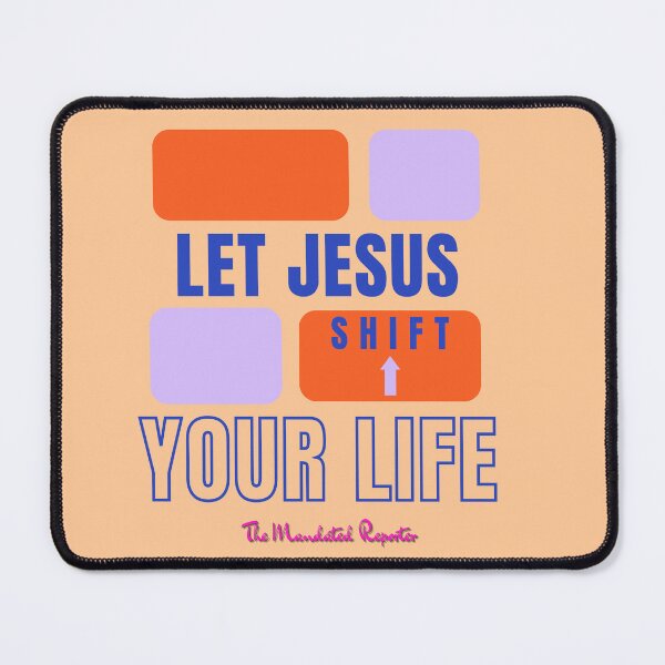 Item preview, Let Jesus Shift Your Life - Peach designed and sold by TheReporter1.