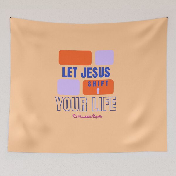 Item preview, Let Jesus Shift Your Life - Peach designed and sold by TheReporter1.