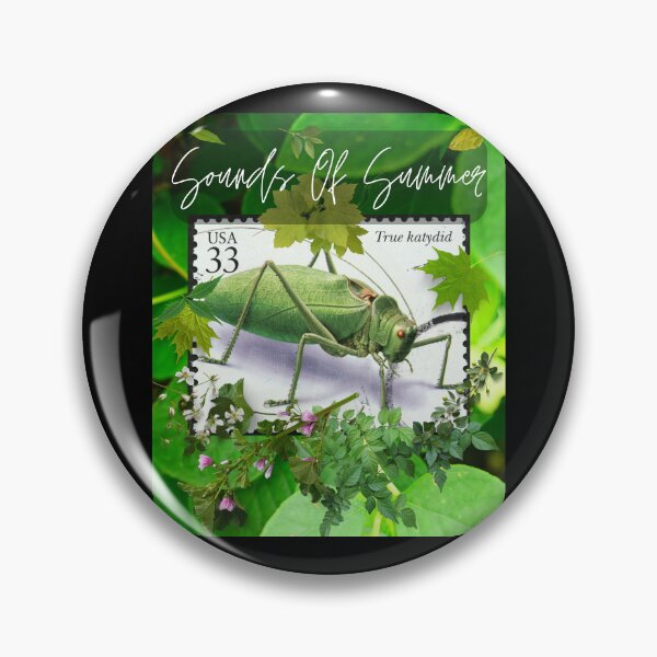 Item preview, Katydid Sounds Of Summer Colorful Eco-Friendly Design designed and sold by EarthArtDesigns.