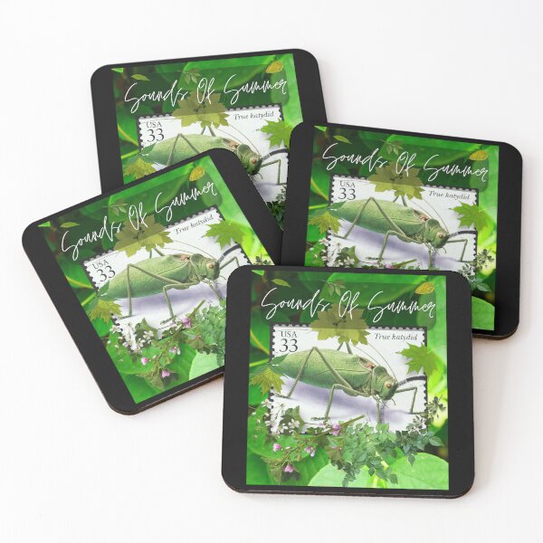 Item preview, Katydid Sounds Of Summer Colorful Eco-Friendly Design designed and sold by EarthArtDesigns.