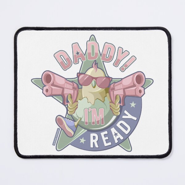 Item preview, Daddy, I'm Ready / green-pink edition designed and sold by mr-Lenny-Loves.