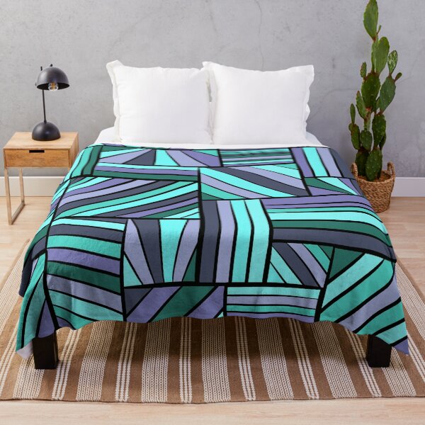 Item preview, Blue and purple abstract designed and sold by pnkpopcorn.