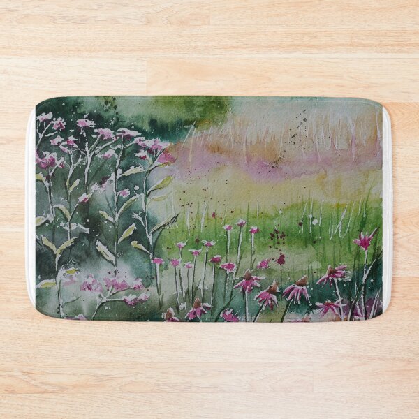 Item preview, Evening Meadow Watercolour Painting designed and sold by Monika's Painting.