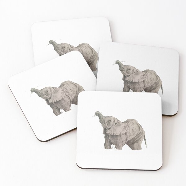 Item preview, Baby elephant designed and sold by Fawnandfurrow.
