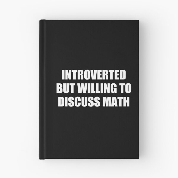 Item preview, Introverted but willing to discuss math designed and sold by Eriksonshop.