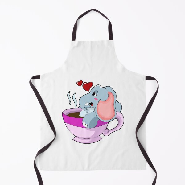 Item preview, Elephant with Coffee Cup designed and sold by Snabdesign84.