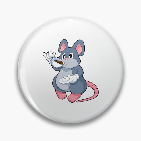 Item preview, Mouse with Coffee Cup designed and sold by Snabdesign84.