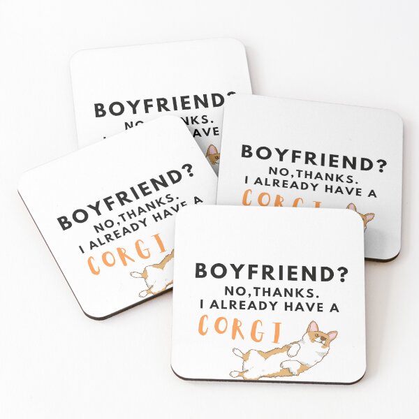 Item preview, Boyfriend? No, thanks. I Already have a corgi designed and sold by T-Look.