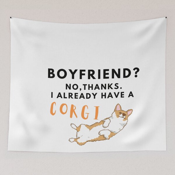 Item preview, Boyfriend? No, thanks. I Already have a corgi designed and sold by T-Look.