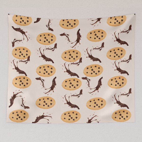 Item preview, Chocolate Chip Cookie Pattern designed and sold by The Glasses Girl.