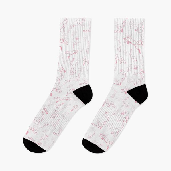Item preview, Woodland creatures in pink designed and sold by Superdoodledo.