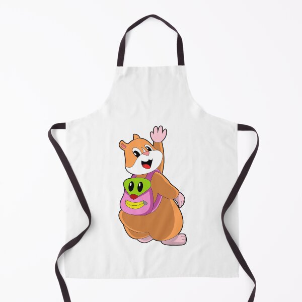 Item preview, Hamster as Student with Backpack designed and sold by Snabdesign84.