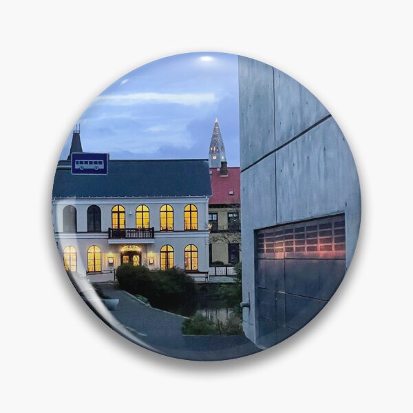 Item preview, Reykjavik Iceland Early Morning Street Photo designed and sold by ValeriesGallery.