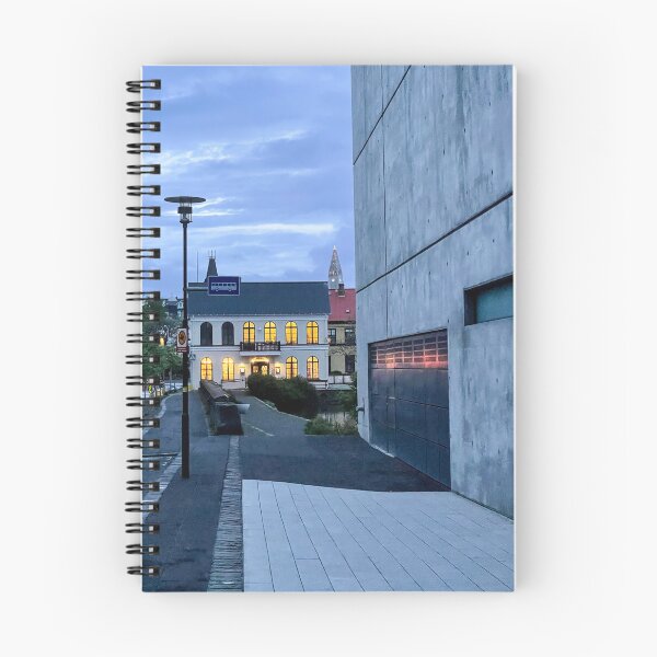 Item preview, Reykjavik Iceland Early Morning Street Photo designed and sold by ValeriesGallery.