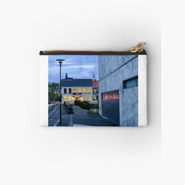 Item preview, Reykjavik Iceland Early Morning Street Photo designed and sold by ValeriesGallery.