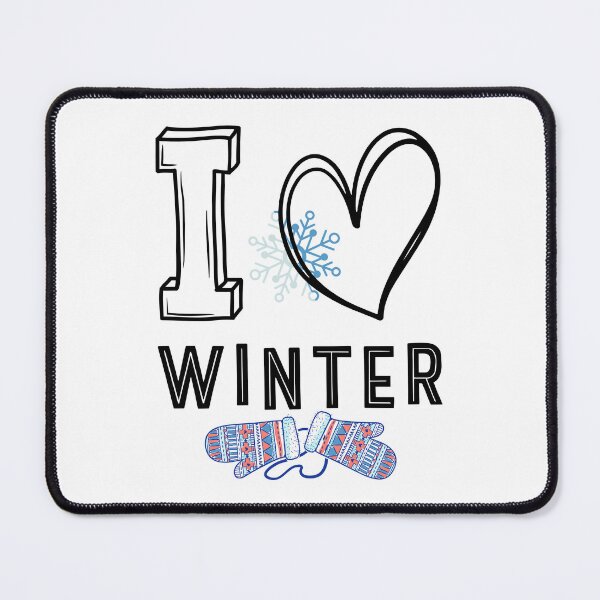 Item preview, I love winter designed and sold by TAOR.