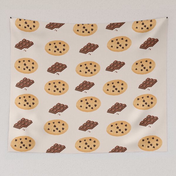 Item preview, Chocolate Chip Cookie Pattern designed and sold by The Glasses Girl.