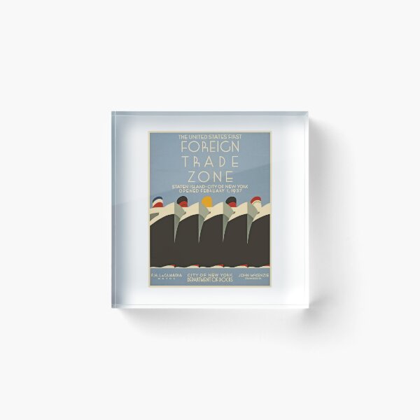 Item preview, WPA Era / Art Deco NYC designed and sold by ersartz.