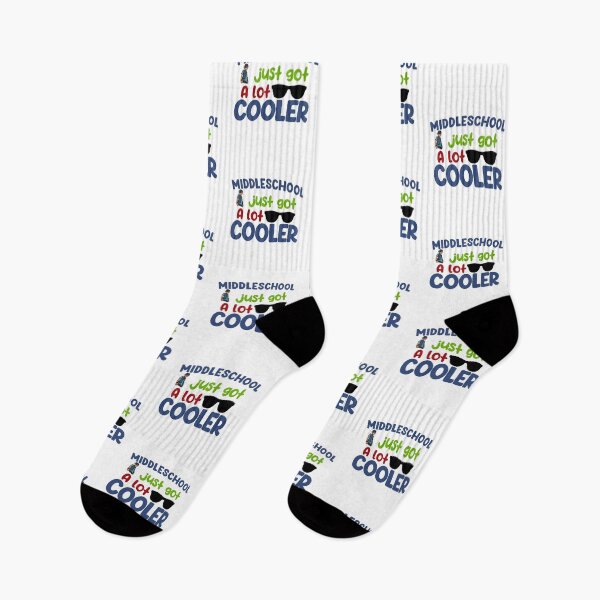Item preview, "middleshcool just got cooler" quote designed and sold by Bandit-boy.