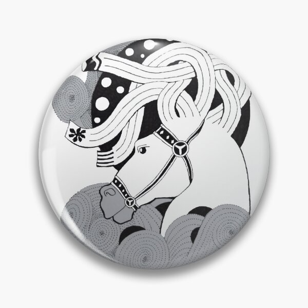 Aperçu de l'œuvre Le cheval est un sujet inépuisable dans l'art Sticker créée et vendue par Nedejko.