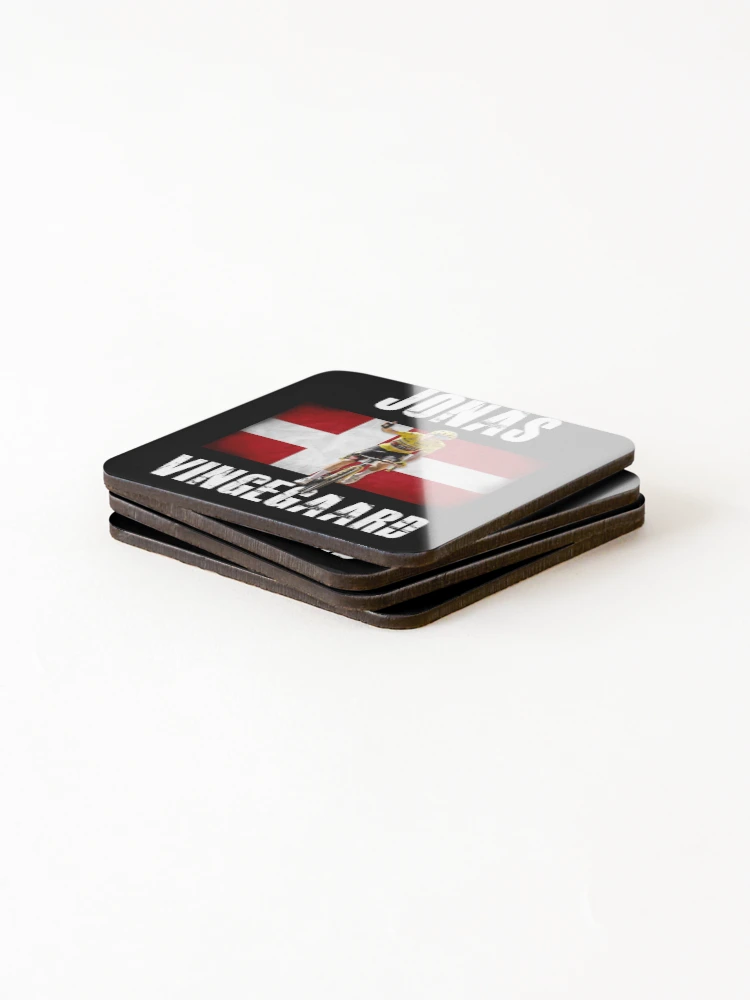 Thumbnail 4 of 5, Coasters (Set of 4), Jonas Vingegaard designed and sold by Rabe-Racing.