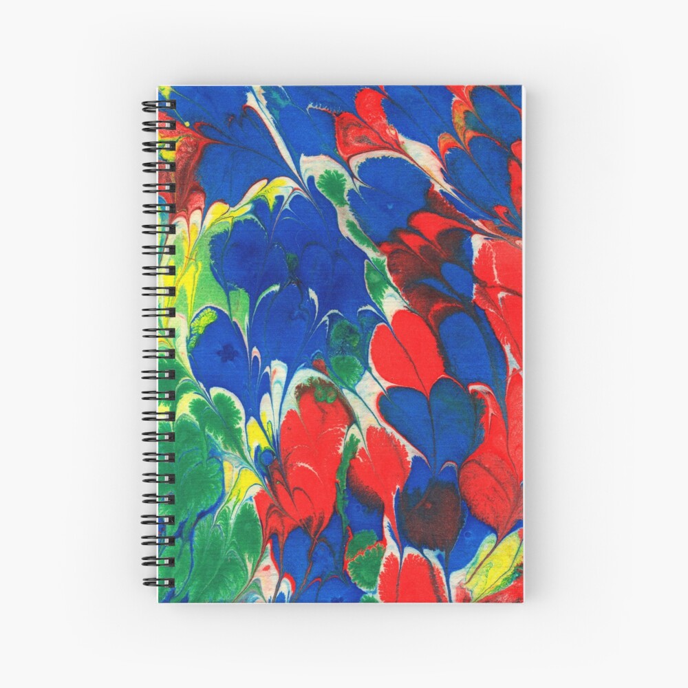 English Cottage Garden Spiral Notebook