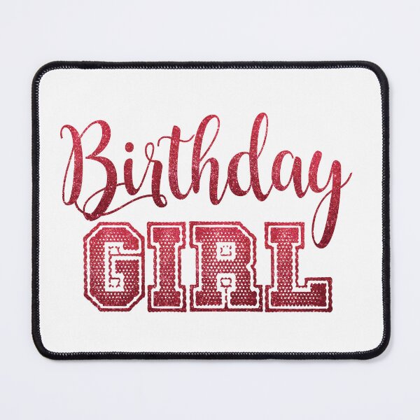 Item preview, Happy Birthday Celebration red Glitter effect designed and sold by DinaMurad.