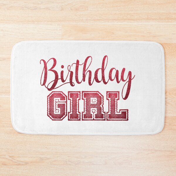 Item preview, Happy Birthday Celebration red Glitter effect designed and sold by DinaMurad.