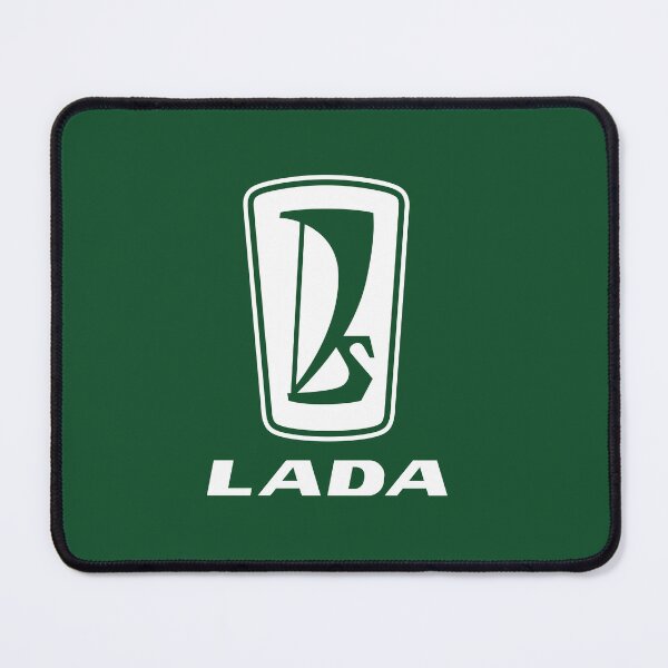 Item preview, Lada logo 1975s (white) designed and sold by VEB Ostladen.