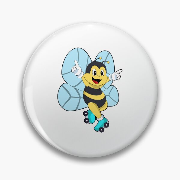 Item preview, Bee Roller skating Roller skates designed and sold by Snabdesign84.