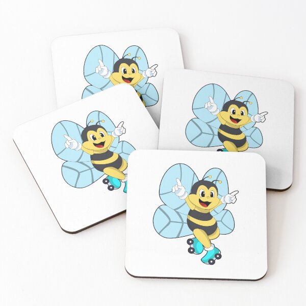 Item preview, Bee Roller skating Roller skates designed and sold by Snabdesign84.